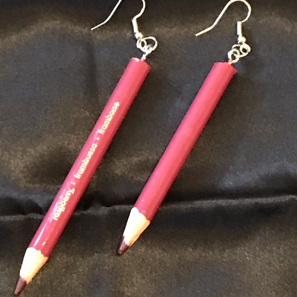 🖍Handmade Colored Pencil Earrings🖍